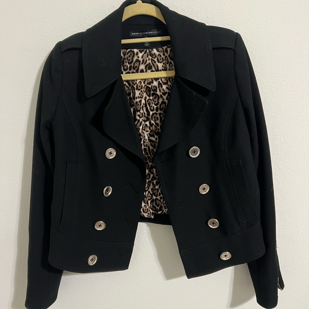 WHBM cropped jacket